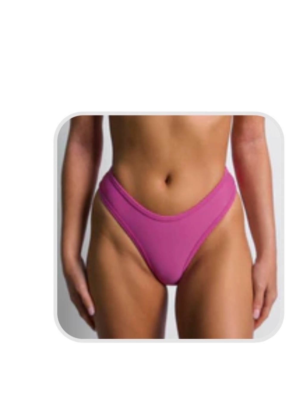 NEW 93 Playstreet CARSON Fuchsia Cheeky Bikini Bottom